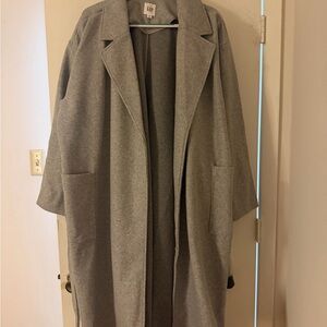 GAP Women's Classic Gray Trench Coat